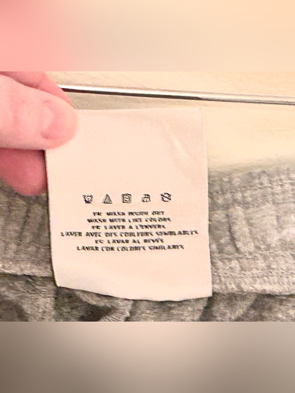 Bella Canvas Gray Joggers/Sweatpants W/ Elastic Waist Band and Pockets - Picture 3 of 5